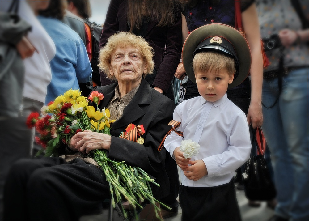 будь счастлив,внучек.. портрет,ветеран,внучек,праздник,9 мая