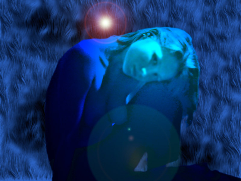 этюд в синих тонах 