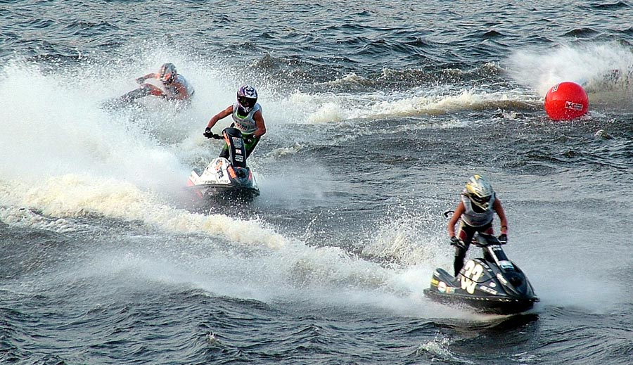 Aqua racing аква байки гонка