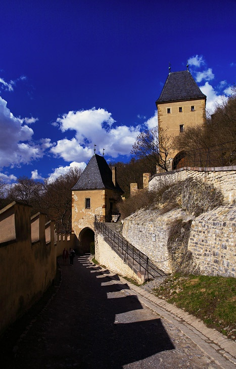 Karlstein Карлштейн замок Чехия