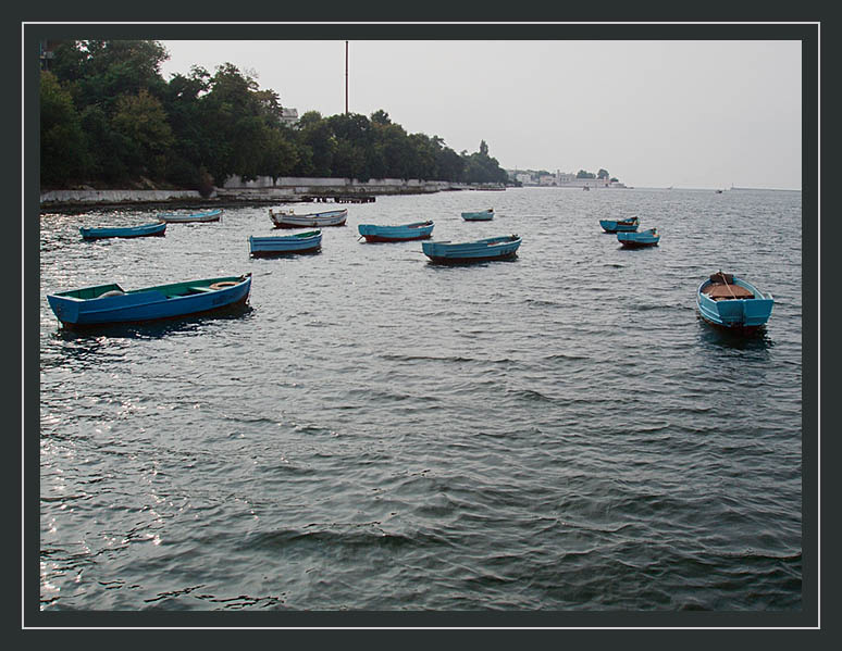 *** Севастополь море лодка