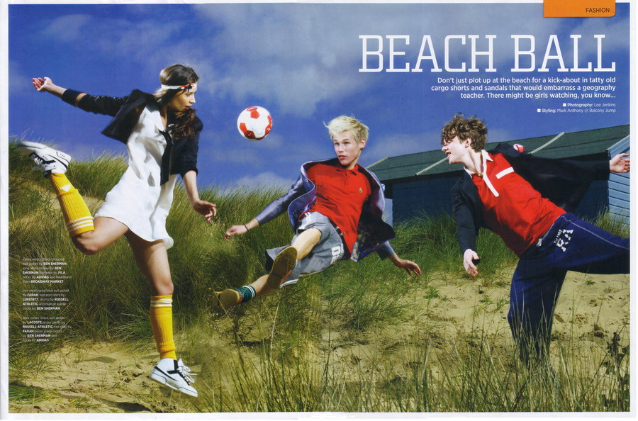 Footbal beach for Football pank magazine 