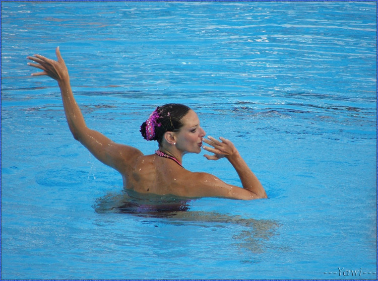 Virginie Didie #1 synchronized swimming синхронное плавание Virginie Didie