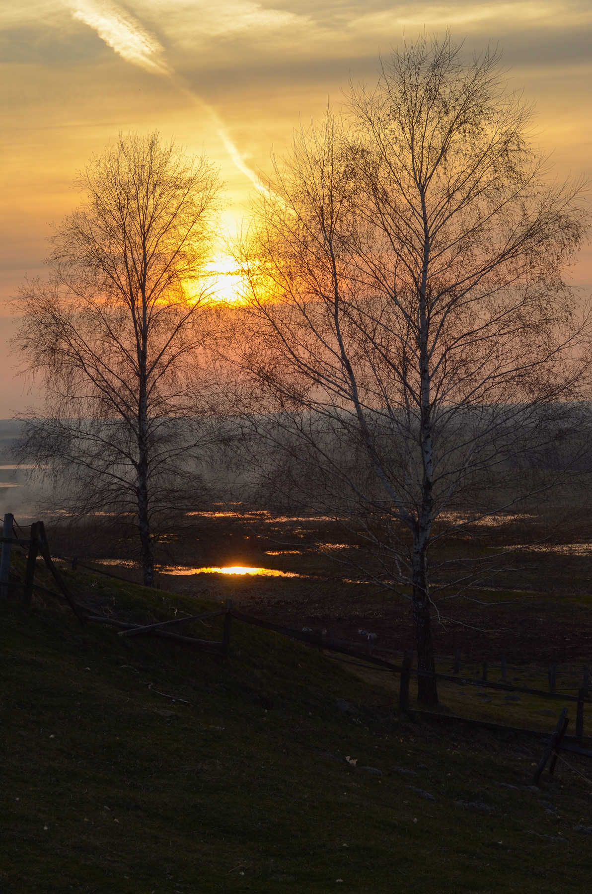 Закат Закат природа
